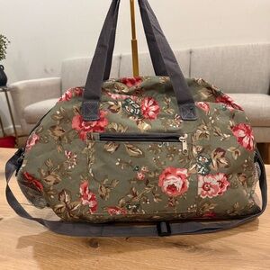 Floral Green Cottagecore Tote Bag